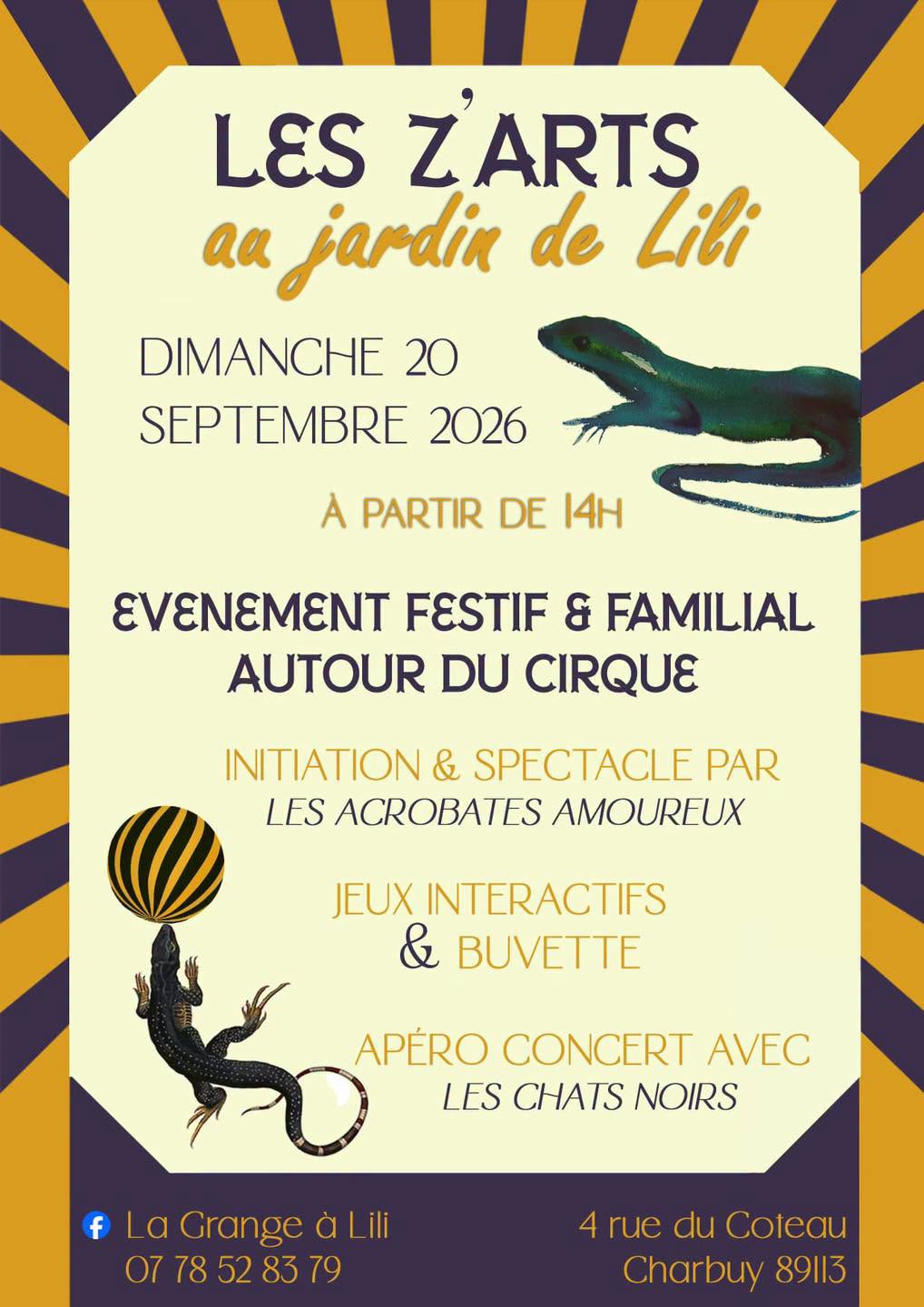 les z'arts au jardin de Lili