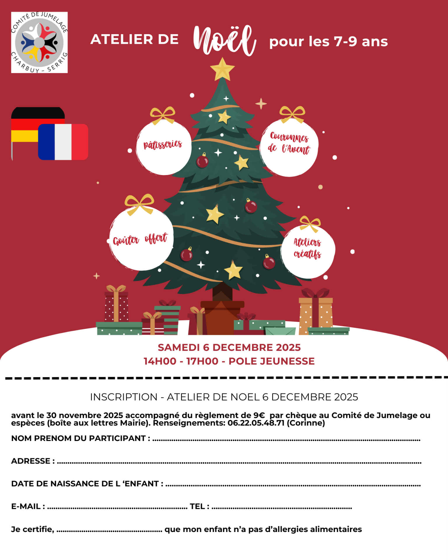 affiche noel allemand